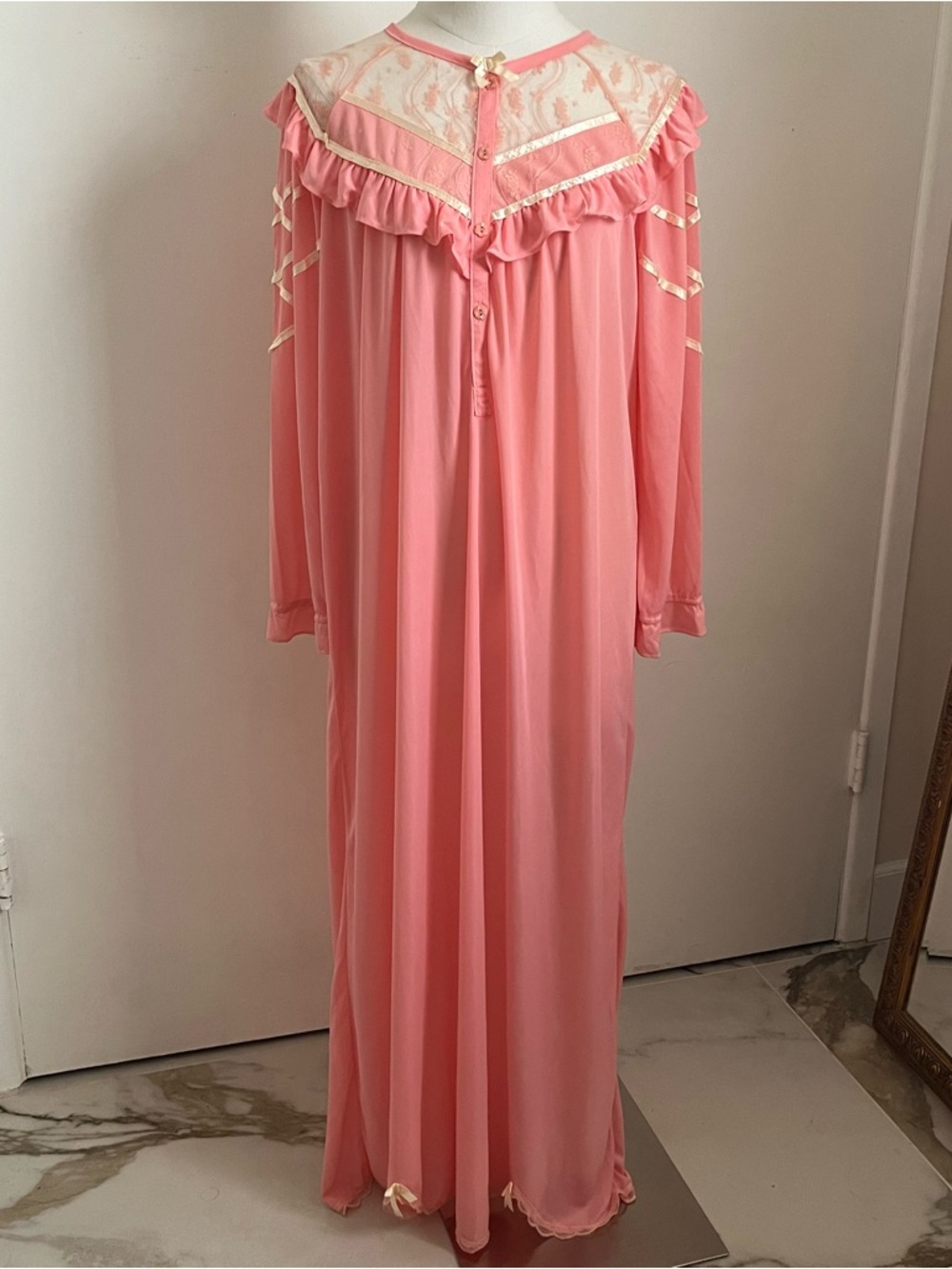Vintage pink nightgown